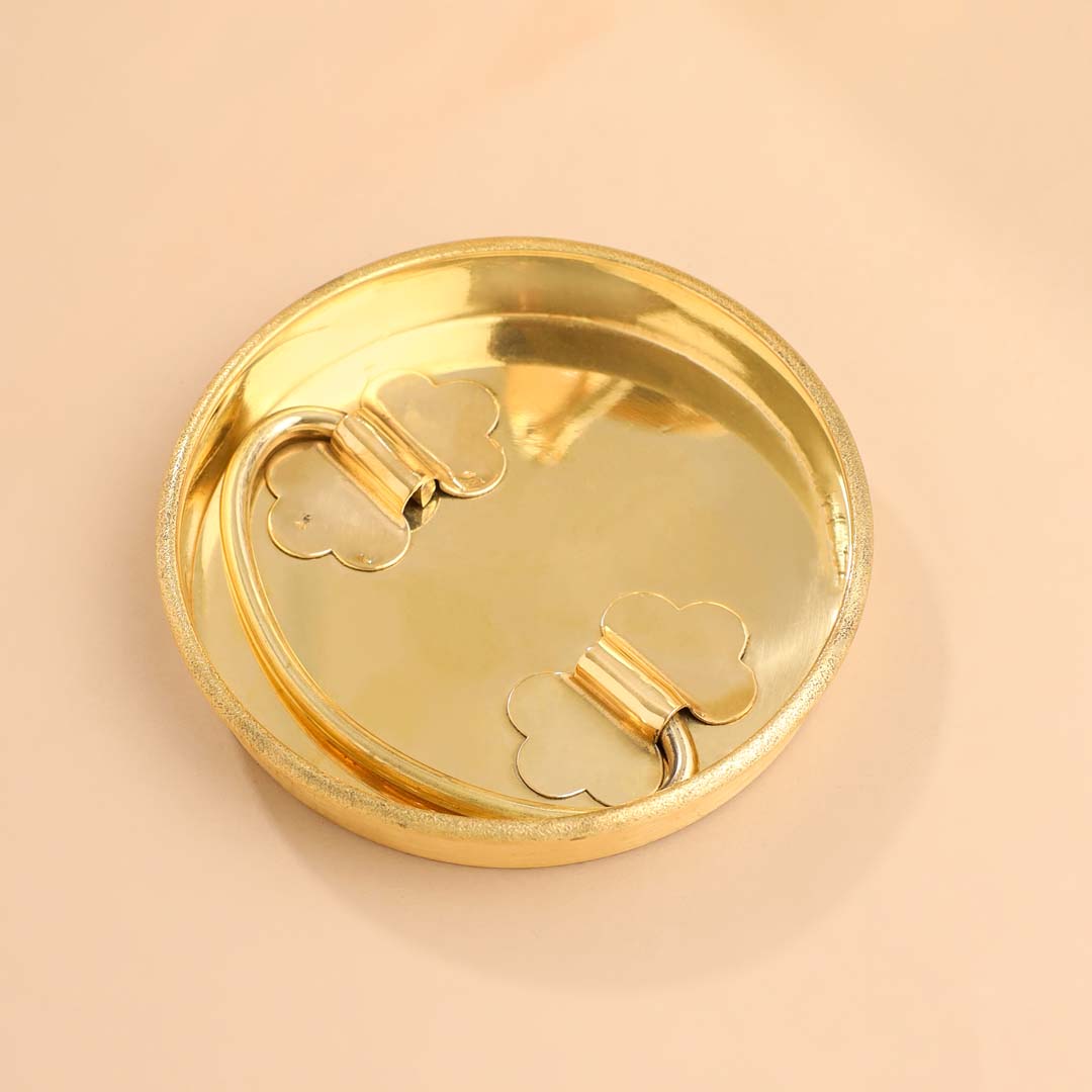 Brass Milk Pot With Lid