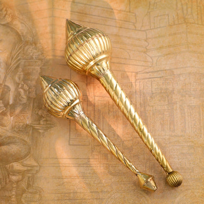 Brass Hanuman Mace/Gada