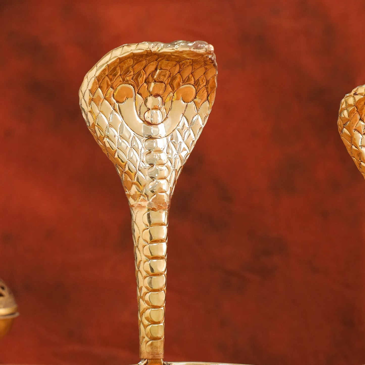 Brass Naag Design Abhishekam (12 Inch)