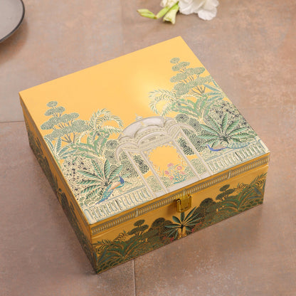 Brass Coffee Maker And Davara Set Corporate/Gift Hamper