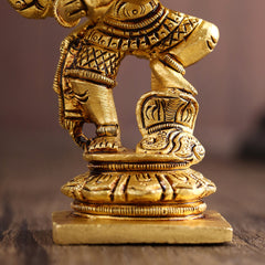 Brass Standing Varaha Lakshmi Idol (3.5 Inch)