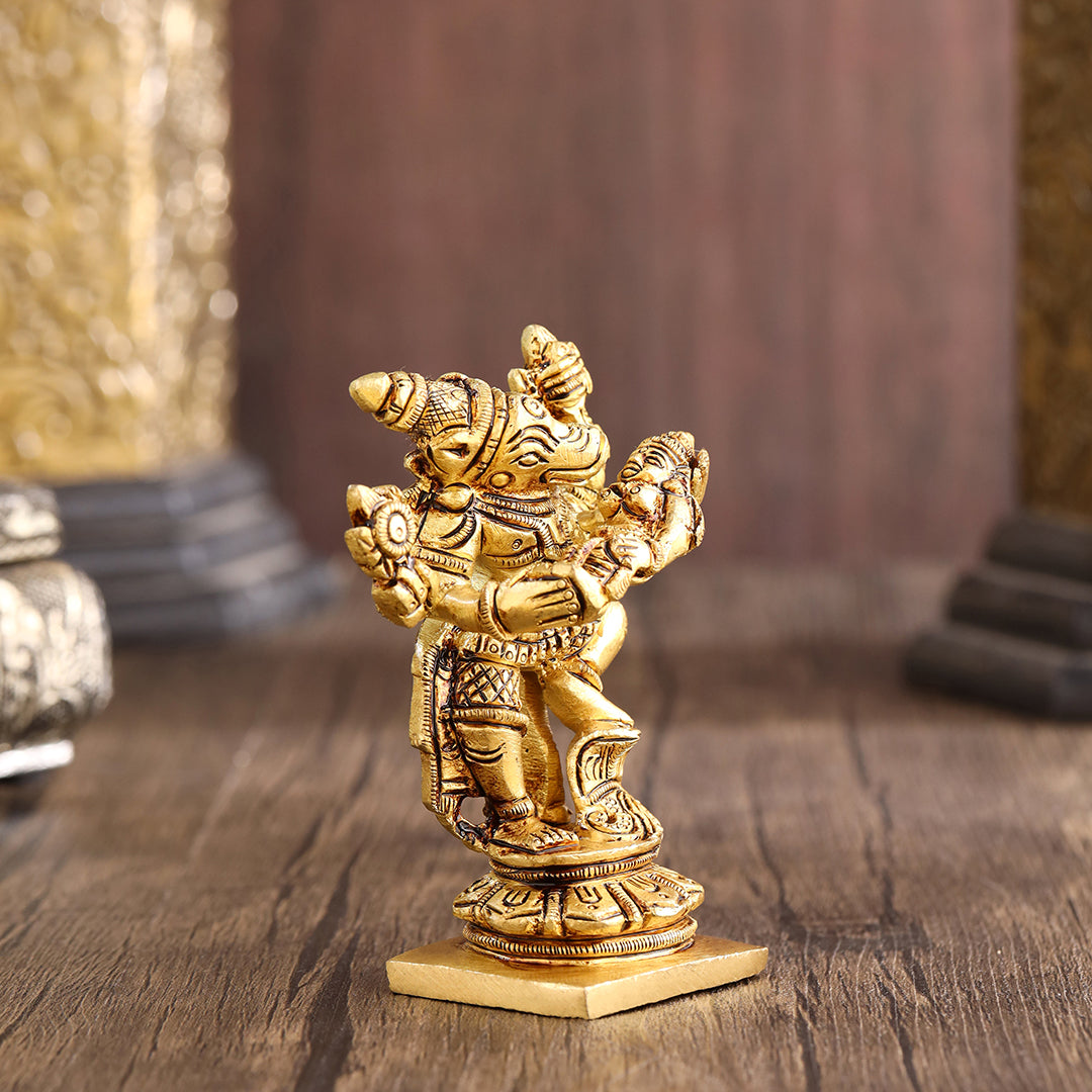 Brass Standing Varaha Lakshmi Idol (3.5 Inch)