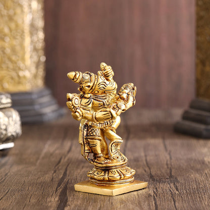 Brass Standing Varaha Lakshmi Idol (3.5 Inch)
