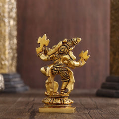 Brass Standing Varaha Lakshmi Idol (3.5 Inch)