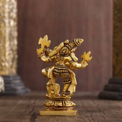 Brass Standing Varaha Lakshmi Idol (3.5 Inch)