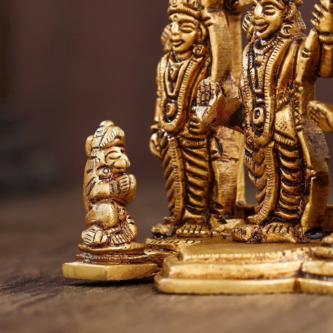 Brass Ram Darbar (4.5 Inch)