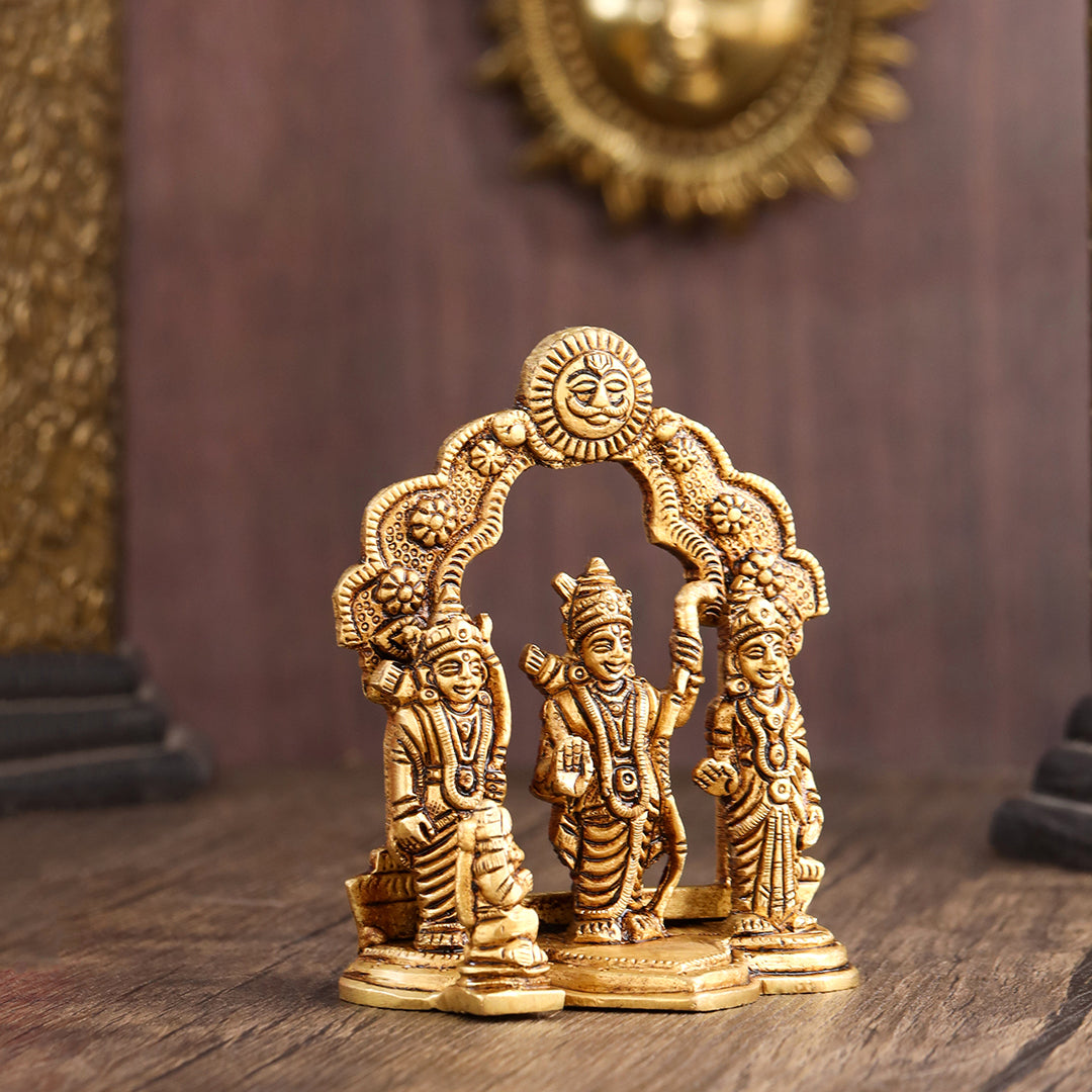 Brass Ram Darbar (4.5 Inch)