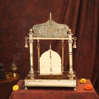 Brass Laddu Gopal Swing / Jhula (20.8 Inch)