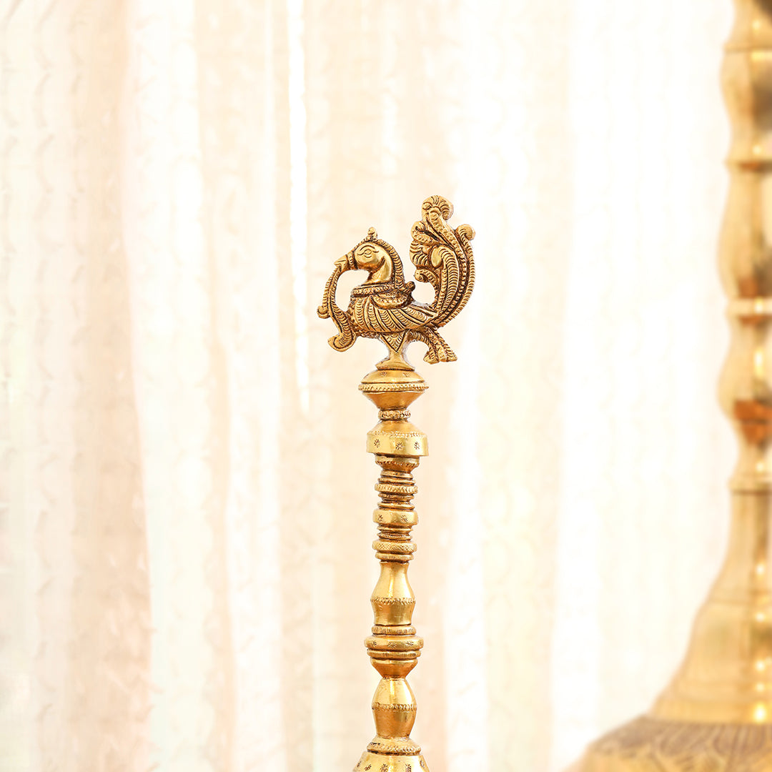 Brass Bird Handbell (10.3 Inch)