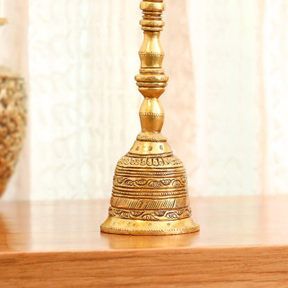 Brass Bird Handbell (10.3 Inch)