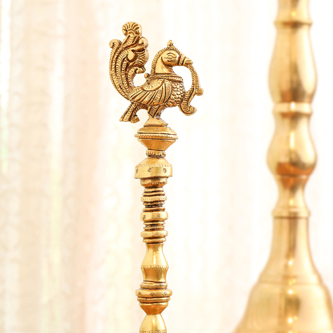 Brass Bird Handbell (10.3 Inch)