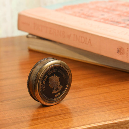 Brass Victorian Pocket Compass (2.5 Inch)