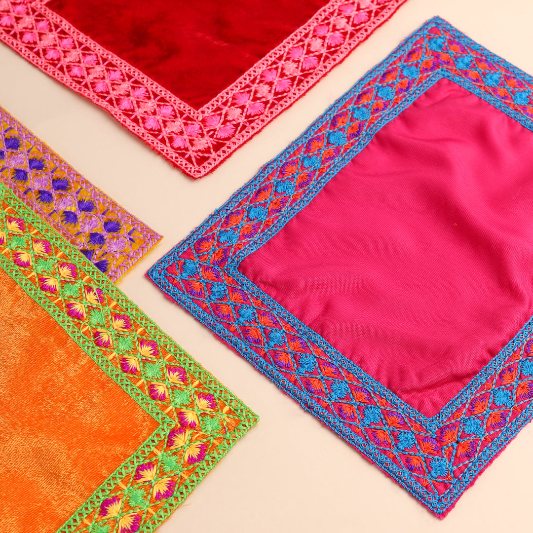 Embroidered Pooja Asana