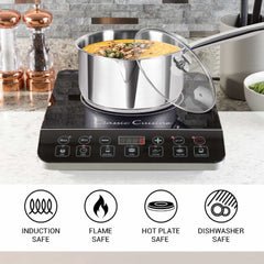 Sauce Pan With Lid - Triply (Milton Procook)