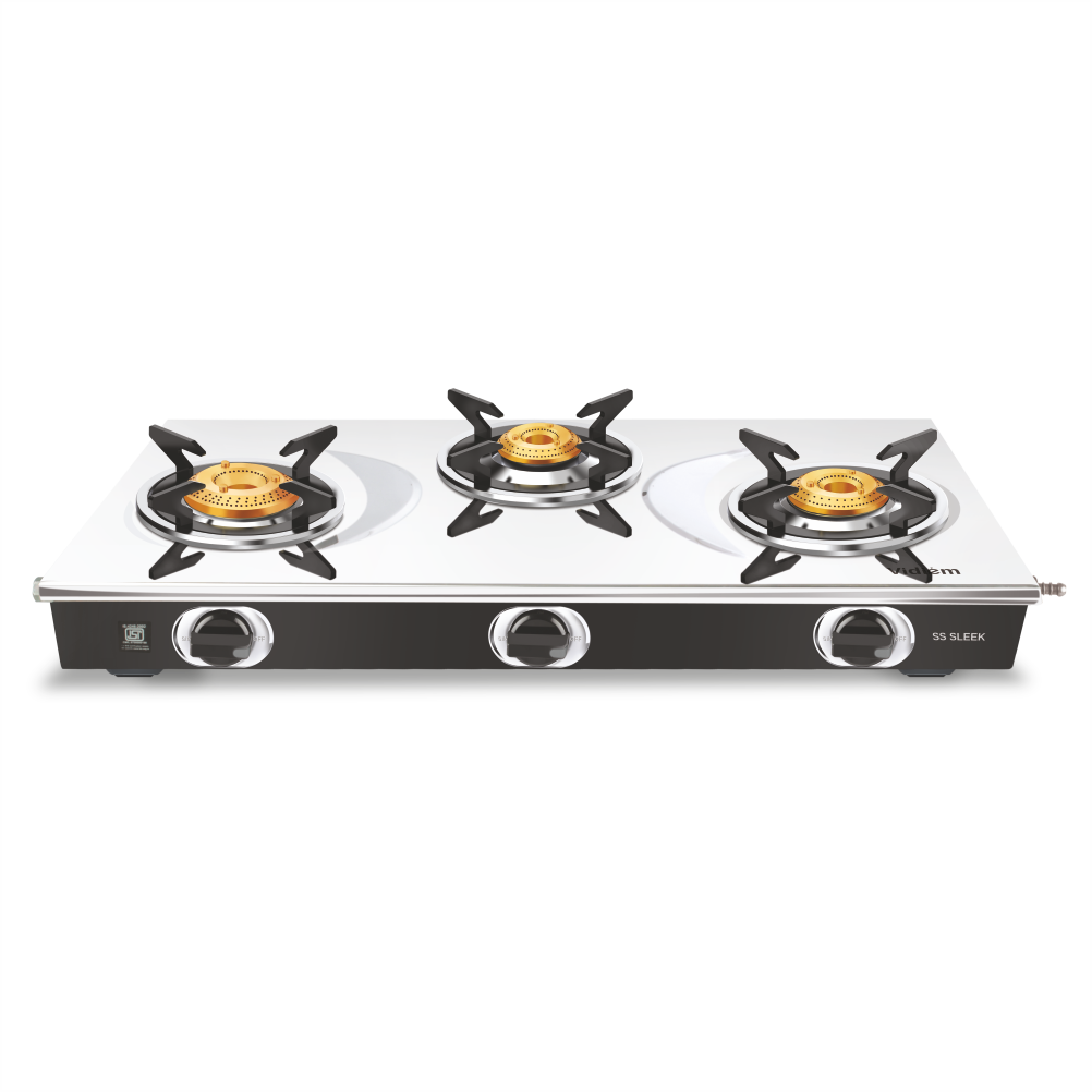 SS SLEEK 3Burner Gas Stove Vidiem