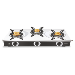 SS SLEEK 3Burner Gas Stove Vidiem
