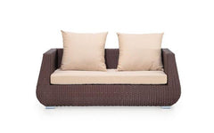 Gabriella Outdoor Sofa Set 2 Seater , 2 Single seater , 2 Side table and 1 Center Table (Brown)