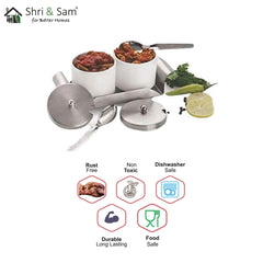 Stainless Steel 2 PCS Queen Cera Pickle Set