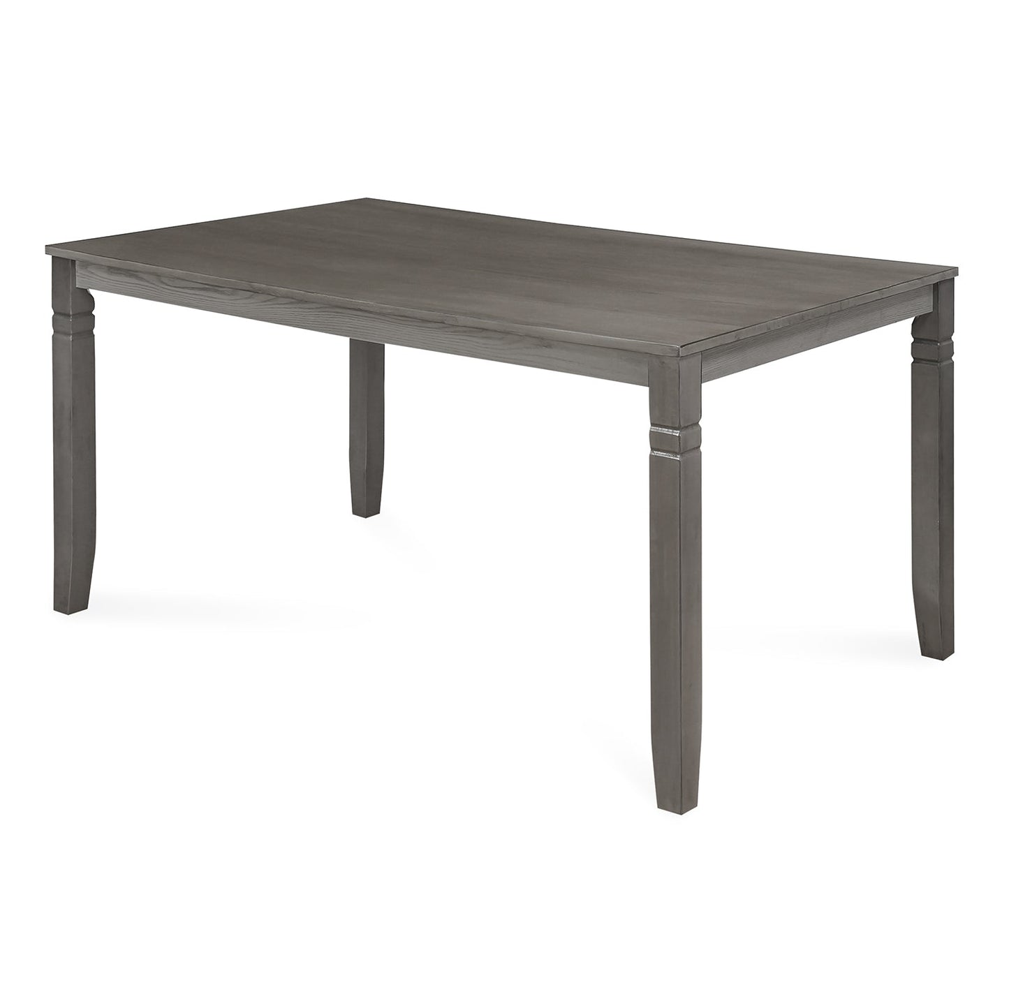 Nilkamal Stanfield 6 Seater Dining Set with Bench (Grey)