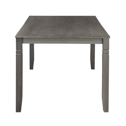 Nilkamal Stanfield 6 Seater Dining Set (Grey)