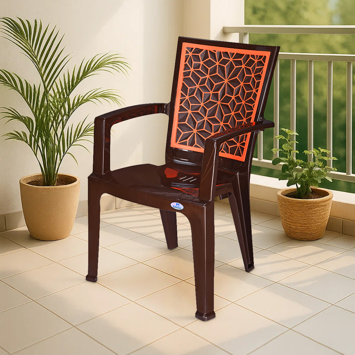 Nilkamal Startrek Plastic Arm Chair