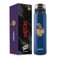 Sports Steel Edge UV Printing Thermoware Bottle With Twin Lid - Kolkata Knight Riders (KKR) - Milton