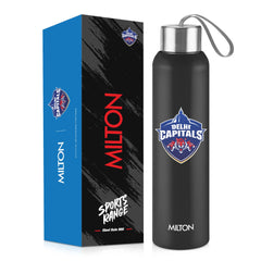 Sports Steel Halo UV Printing Water Bottle - Delhi Capitals (DC) - Milton
