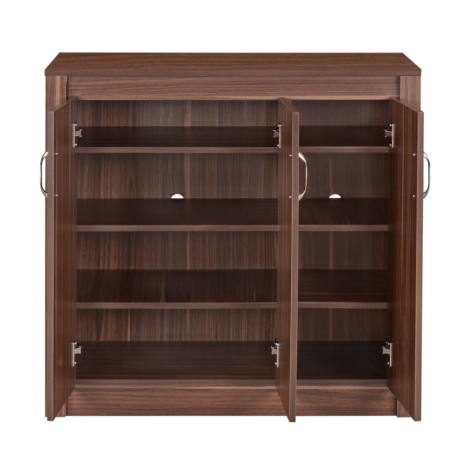 Nilkamal Stella Shoe Cabinet / Rack (Walnut)