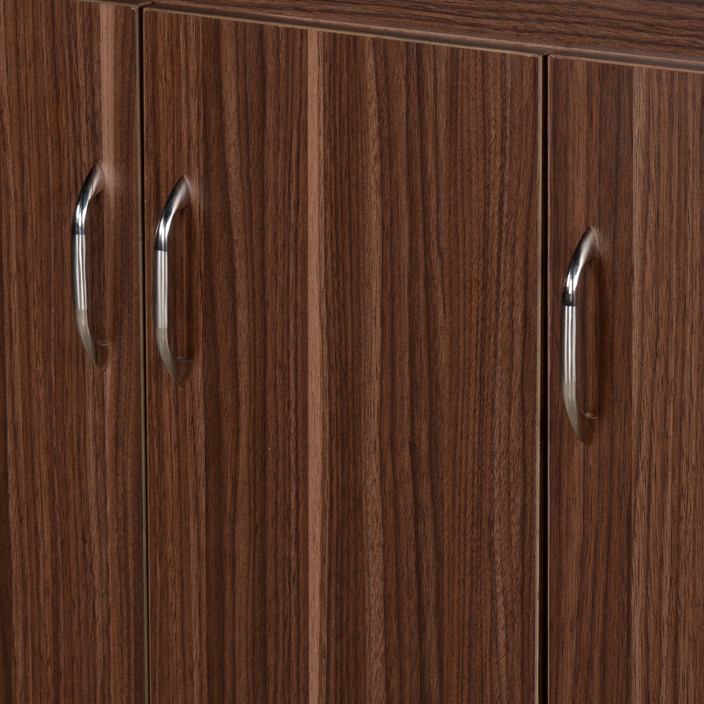 Nilkamal Stella Shoe Cabinet / Rack (Walnut)