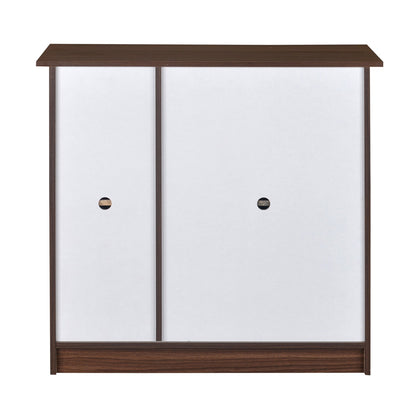 Nilkamal Stella Shoe Cabinet / Rack (Walnut)