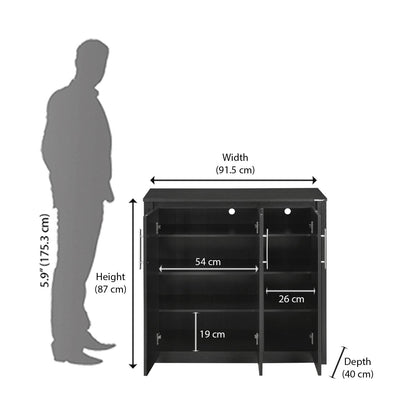 Nilkamal Stella Shoe Cabinet