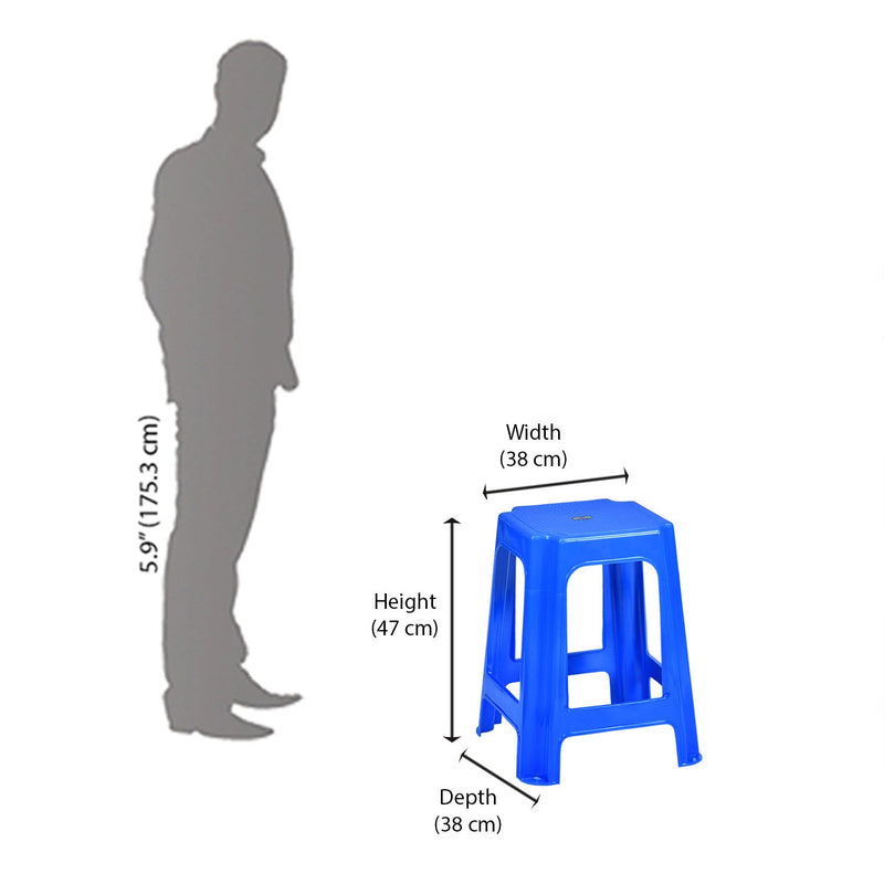 Nilkamal STL07 Plastic Stool