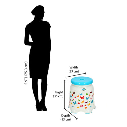 Nilkamal STL27F Plastic Stool