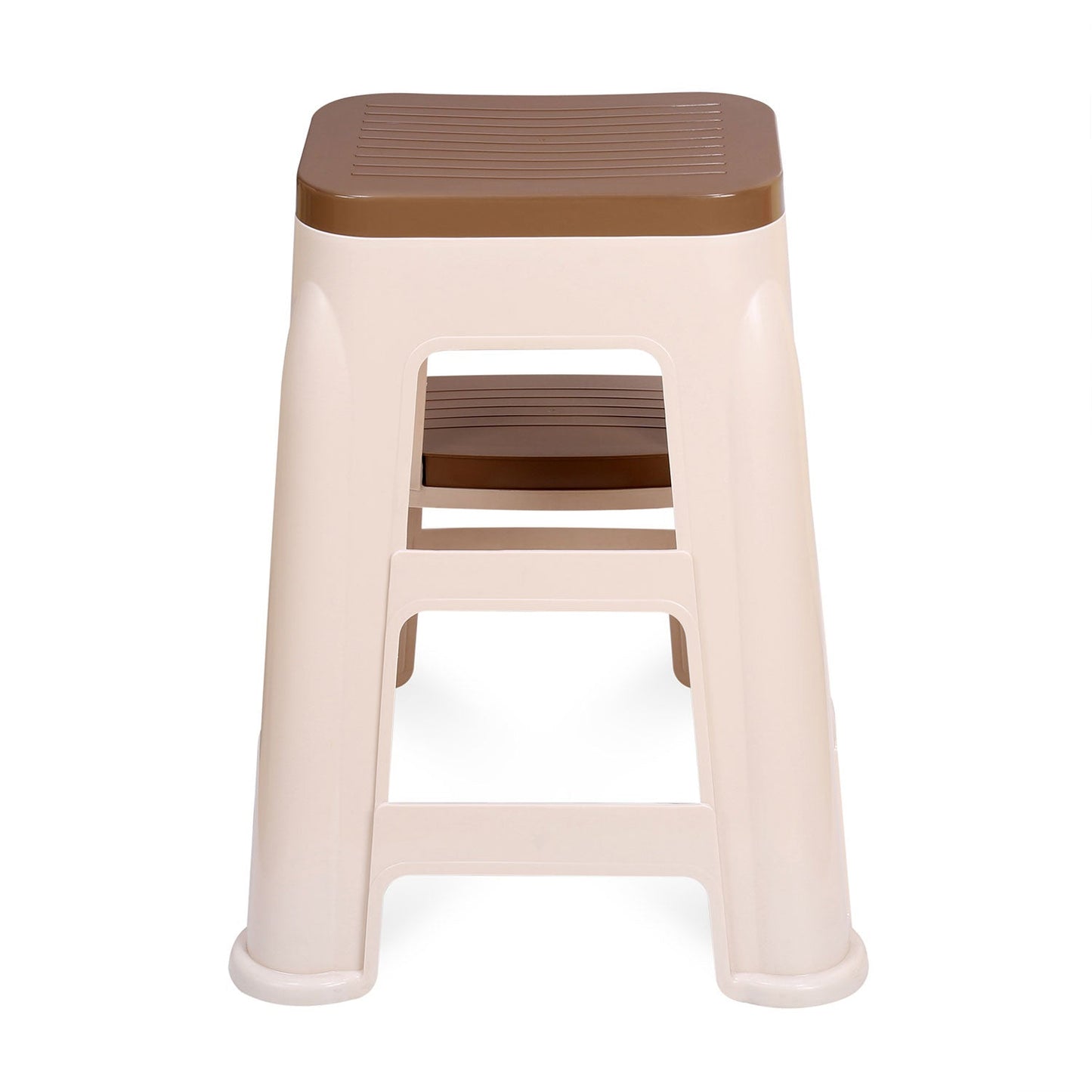Nilkamal Step Stool 31 (Basket Beach /  Rattan Dark Beige)