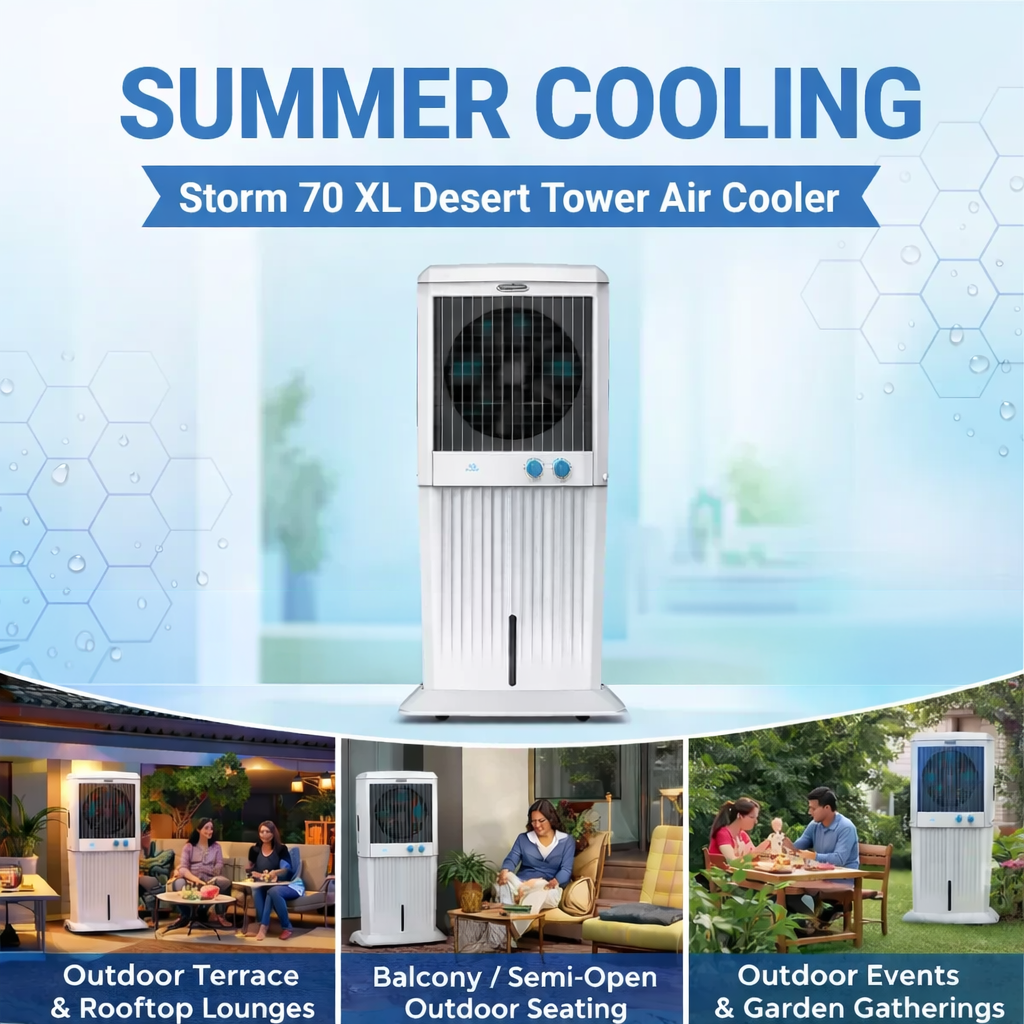 Storm 70 XL Desert Tower Air Cooler 64-litres