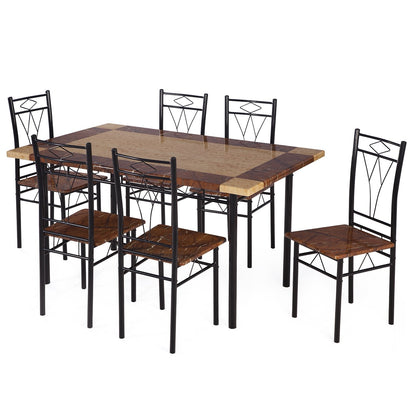 Nilkamal Stratus 6 Seater Dining Table Set