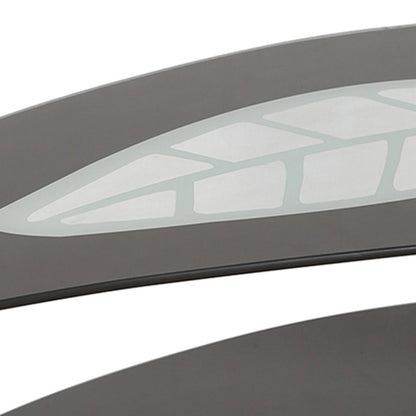 Nilkamal Stuart Center Table (Black / Walnut)