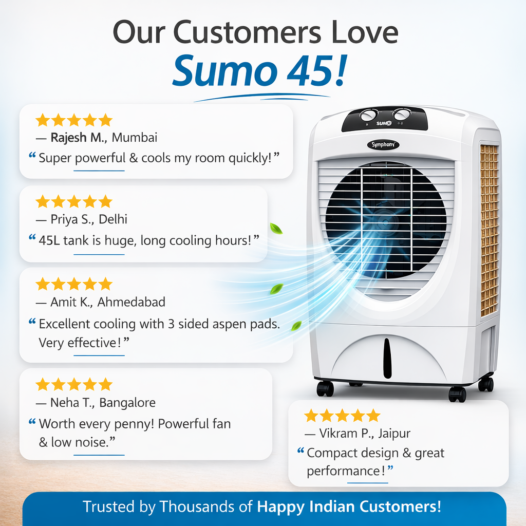 Sumo 45 Desert Air Cooler, 45 Litres