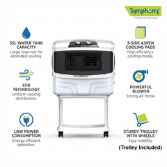 Sumo 60 with Trolley | Desert Air Cooler