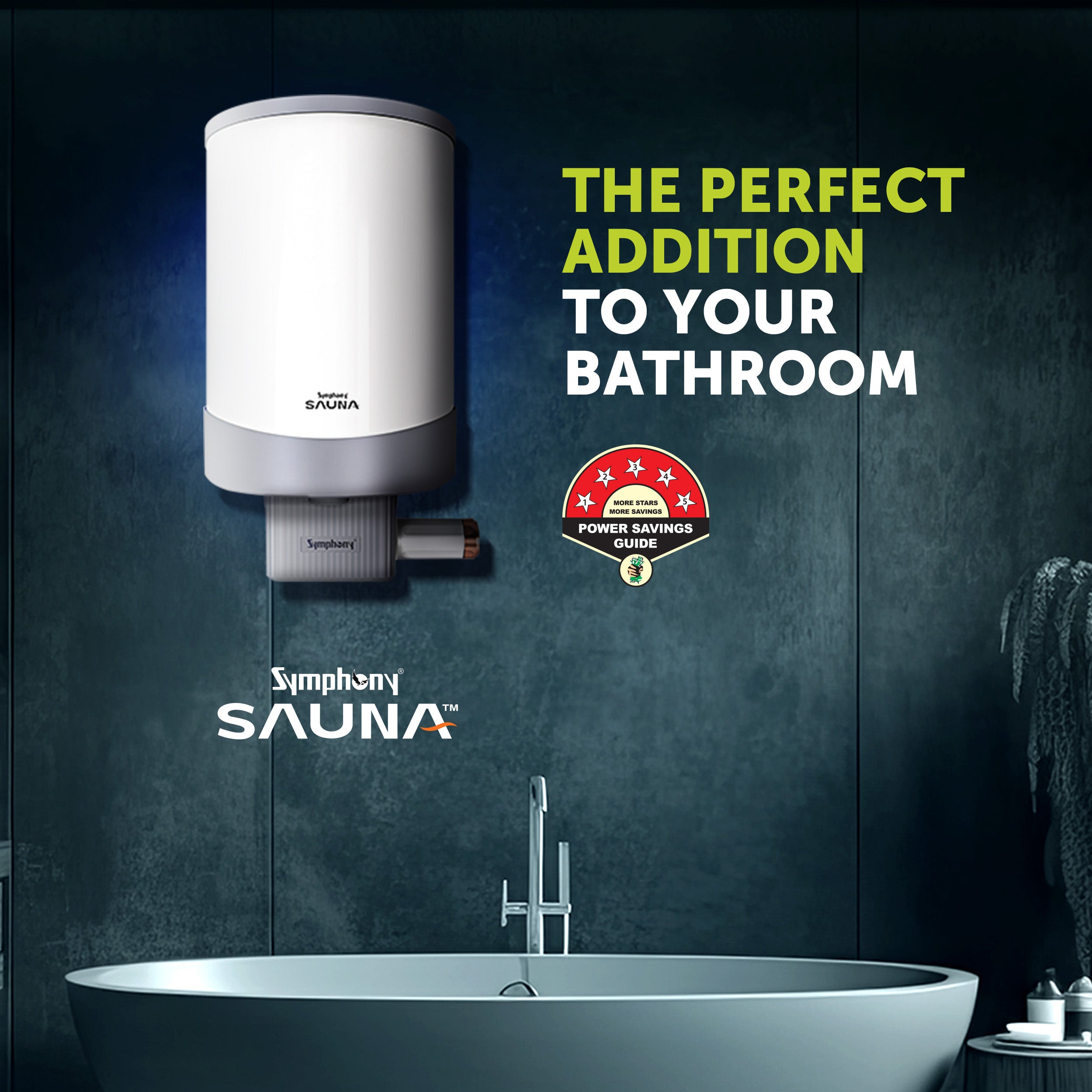 SAUNA Hair Fall Control Storage Geyser