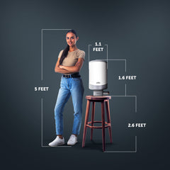SAUNA Hair Fall Control Storage Geyser