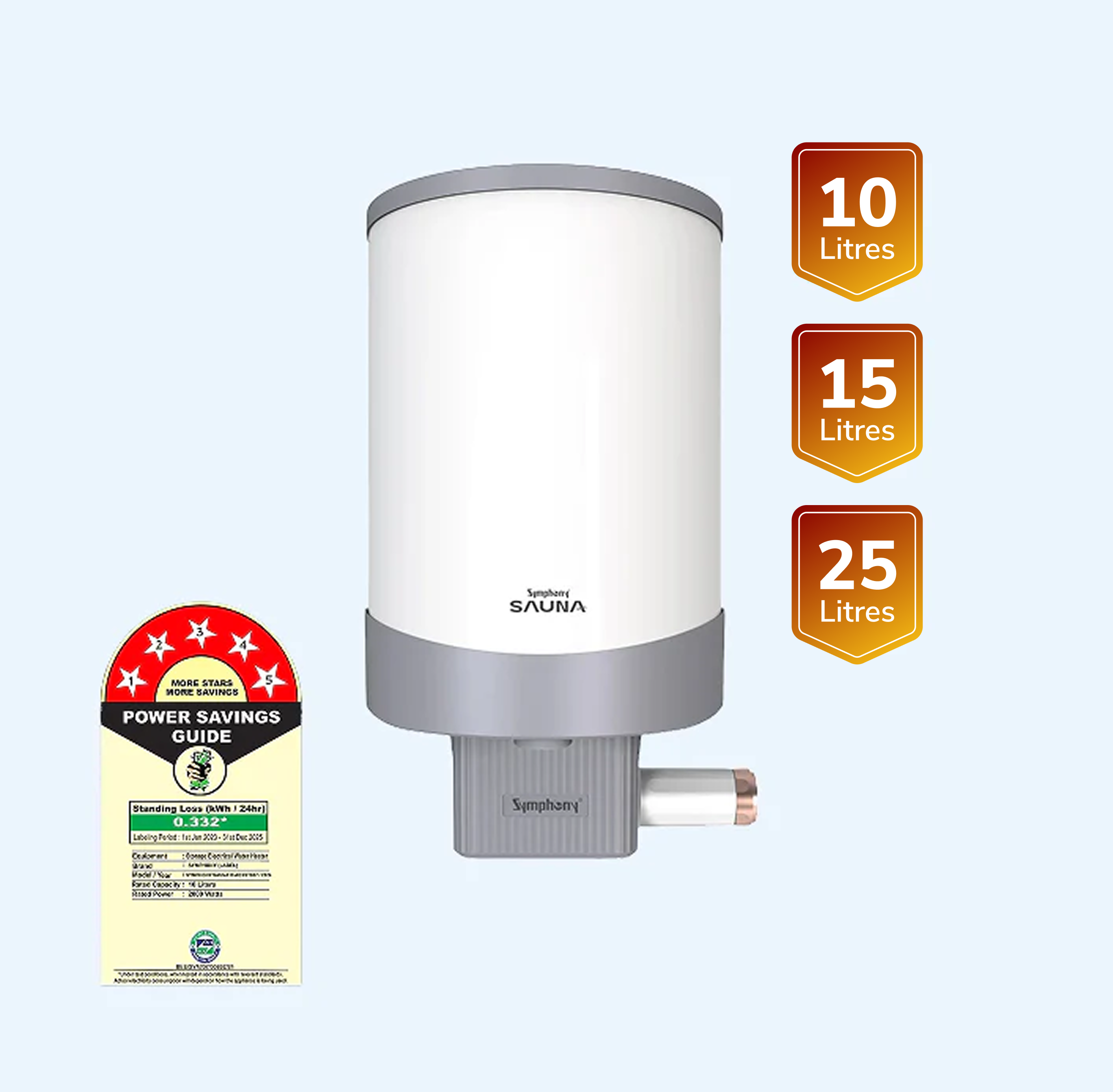 SAUNA Hair Fall Control Storage Geyser