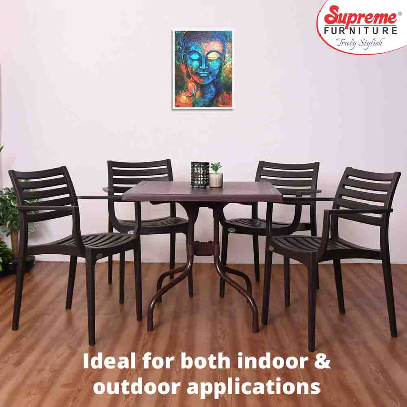 Supreme Empire Plastic With-Arm Chair