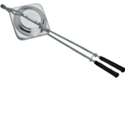 Non-Stick Aluminium Mini Gas Toaster Maker Bread Sandwich Maker Coated Square Shape White Colour