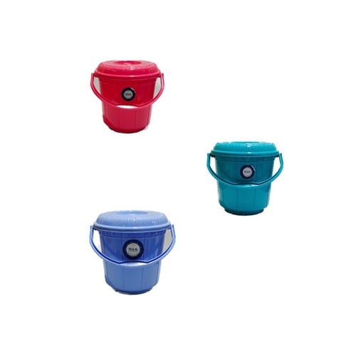 Delux 100 With Lid Bucket-1