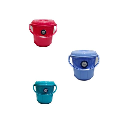 Delux 200 With Lid Bucket-1