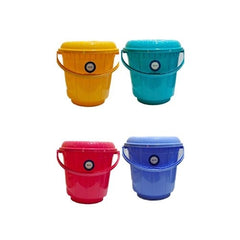 Delux 400 With Lid Bucket-1