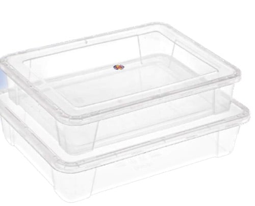 Container 16-500Transparent nakoda box container