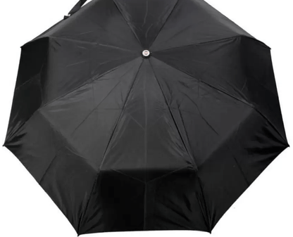 CITIZEN PLAIN BLACK 3 FOLD UMBRELLA Umbrella  (Black)