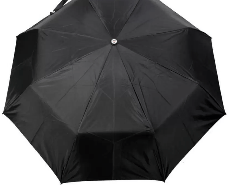 CITIZEN PLAIN BLACK 3 FOLD UMBRELLA Umbrella  (Black)-2